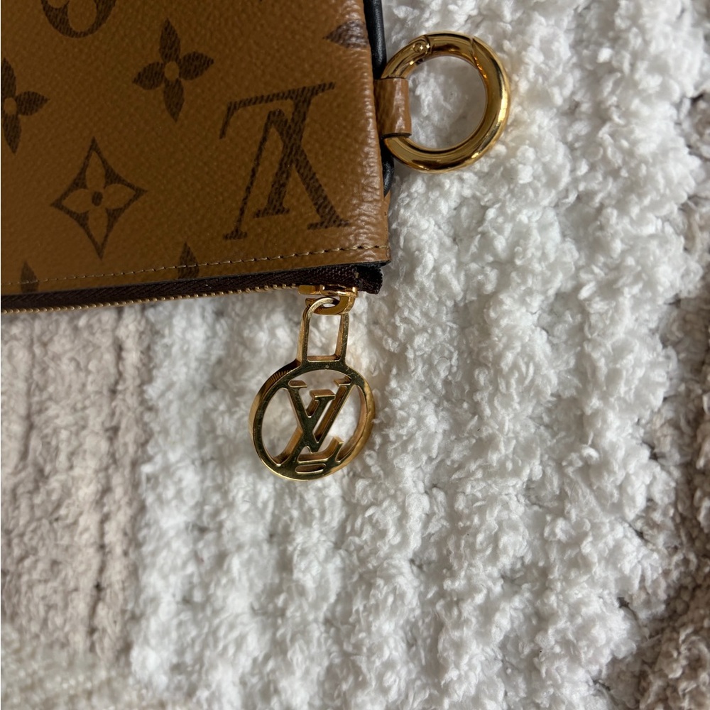 Authentic Louis Vuitton Brown Monogram Pouch - Picture 3 of 6